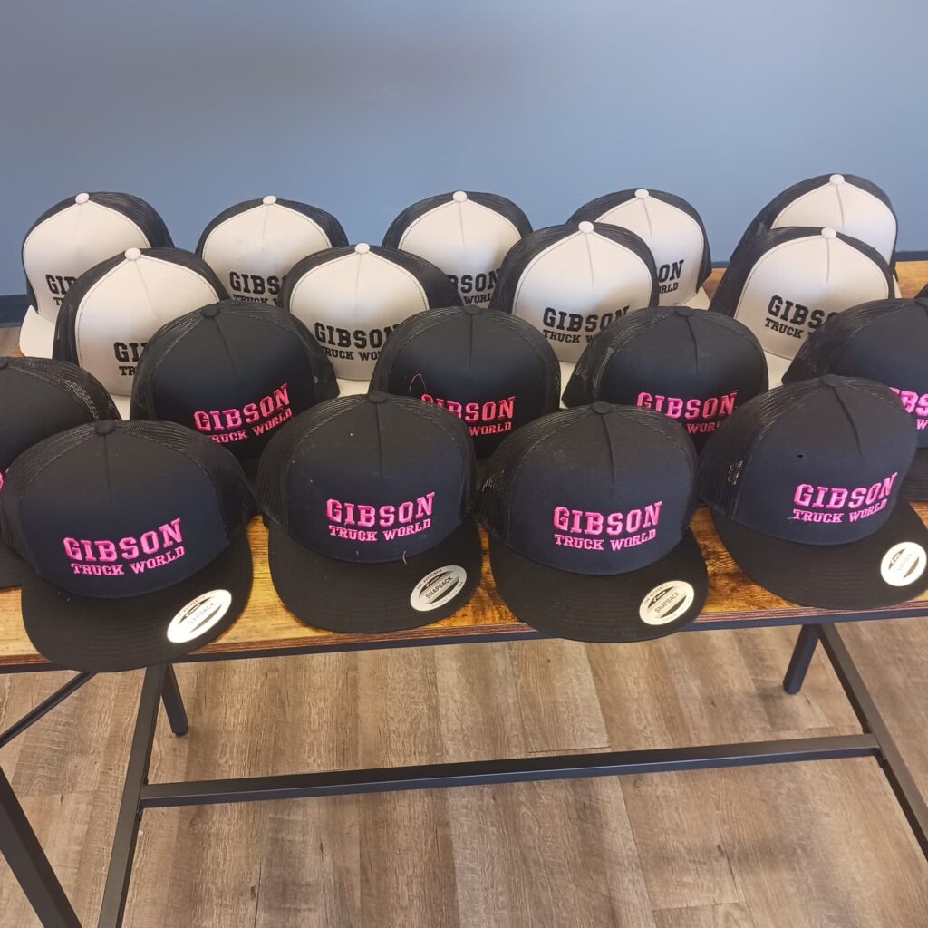 embroidery caps GIBSON TRUCK